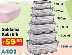 SAKLAMA KABI 6'LI SAKLAMA KABI 6'LI